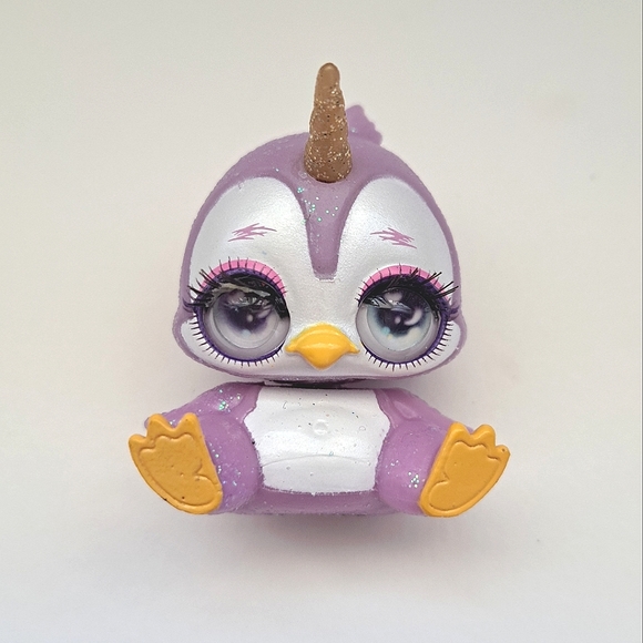 Poopsie Cutie Tooties WADDLE Purple Penguin Unicorn Rooted Lash - Picture 1 of 7
